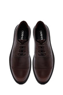 Erkek Kahverengi Bağcıklı Deri Casual Ayakkabı | Derimod