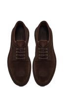 Men's Brown Lace-Up Suede Leather Casual Shoes | Derimod