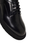 Erkek Siyah Bağcıklı Deri Casual Ayakkabı | Derimod