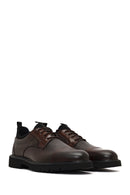 Men's Brown Lace-Up Leather Casual Shoes | Derimod