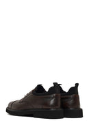 Men's Brown Lace-Up Leather Casual Shoes | Derimod
