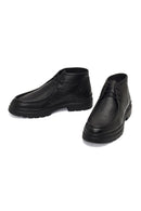 Erkek Siyah Bağcıklı Deri Casual Bot | Derimod