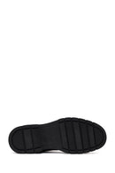 Erkek Siyah Bağcıklı Deri Casual Bot | Derimod