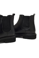 Erkek Siyah Bağcıklı Deri Chelsea Bot | Derimod