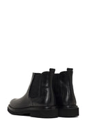 Erkek Siyah Bağcıklı Deri Chelsea Bot | Derimod