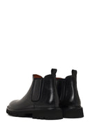 Men's Black Leather Chelsea Boot | Derimod