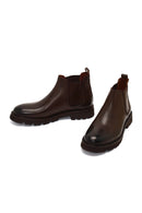 Erkek Kahverengi Deri Chelsea Bot | Derimod