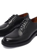 Erkek Siyah Bağcıklı Deri Casual Ayakkabı | Derimod