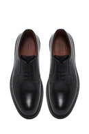 Erkek Siyah Bağcıklı Deri Casual Ayakkabı | Derimod