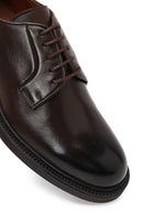 Erkek Kahverengi Bağcıklı Deri Casual Ayakkabı | Derimod