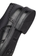 Erkek Siyah Bağcıklı Deri Casual Ayakkabı | Derimod