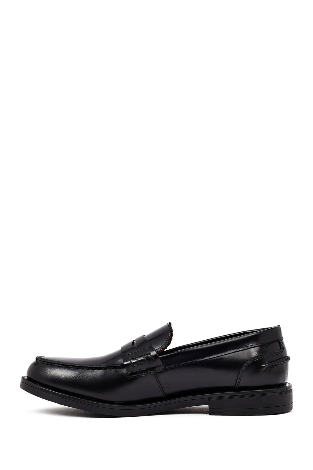 Erkek Siyah Deri Casual Loafer