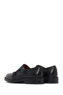 Men's Black Buckle Leather Casual Shoes | Derimod