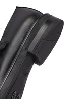 Men's Black Buckle Leather Casual Shoes | Derimod