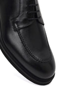 Men's Black Lace-Up Leather Casual Shoes | Derimod