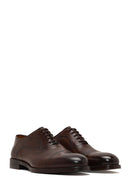 Men's Brown Lace-up Leather Classic Shoe | Derimod