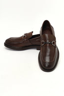 Men's Brown Leather Casual Loafer | Derimod