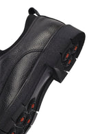 Erkek Siyah Bağcıklı Deri Casual Ayakkabı | Derimod