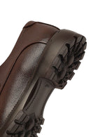 Men's Brown Lace-Up Leather Casual Shoes | Derimod