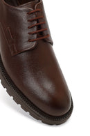 Men's Brown Lace-Up Leather Casual Shoes | Derimod