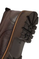 Men's Brown Lace-Up Thick Sole Leather Casual Shoes | Derimod