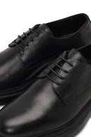 Men's Black Lace-Up Thick-Soled Leather Casual Shoe | Derimod