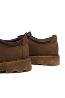 Erkek Vizon Nubuk Deri Casual Ayakkabı | Derimod