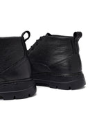 Erkek Siyah Bağcıklı Deri Casual Bot | Derimod