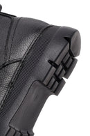 Erkek Siyah Bağcıklı Deri Casual Bot | Derimod