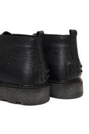 Men's Black Lace-Up Leather Casual Boot | Derimod