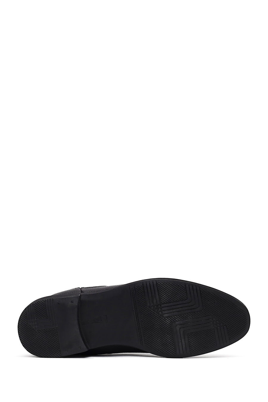 Male Black Leather Casual Chelsea Boots