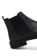 Erkek Siyah Deri Casual Chelsea Bot | Derimod