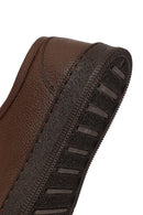 Erkek Kahverengi Bağcıklı Deri Casual Ayakkabı | Derimod