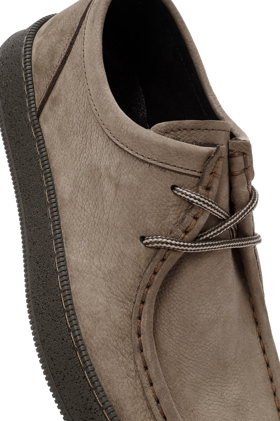 Men's Mink Laced Nubuck Leather Casual Shoes