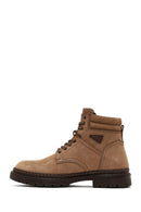 Erkek Vizon Bağcıklı Nubuk Deri Bot | Derimod