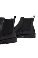 Men's Black Leather Chelsea Boot | Derimod