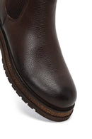 Erkek Kahverengi Deri Chelsea Bot | Derimod