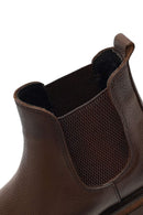 Erkek Kahverengi Deri Chelsea Bot | Derimod