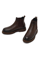 Erkek Kahverengi Deri Chelsea Bot | Derimod