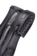 Erkek Siyah Bağcıklı Deri Casual Ayakkabı | Derimod