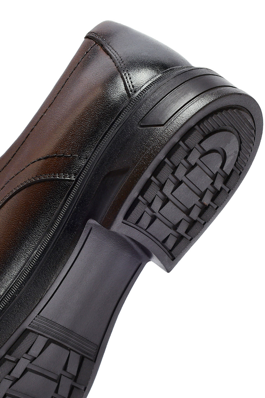 Men's Brown Lace Up Leather Casual Shoes