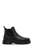 Erkek Siyah Deri Chelsea Bot | Derimod