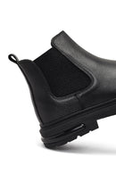 Erkek Siyah Deri Chelsea Bot | Derimod