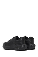 Derimod Studio Erkek Siyah Bağcıklı Kalın Tabanlı Sneaker | Derimod