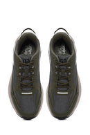 Derimod Studio Erkek Yeşil Bağcıklı Kalın Tabanlı Sneaker | Derimod