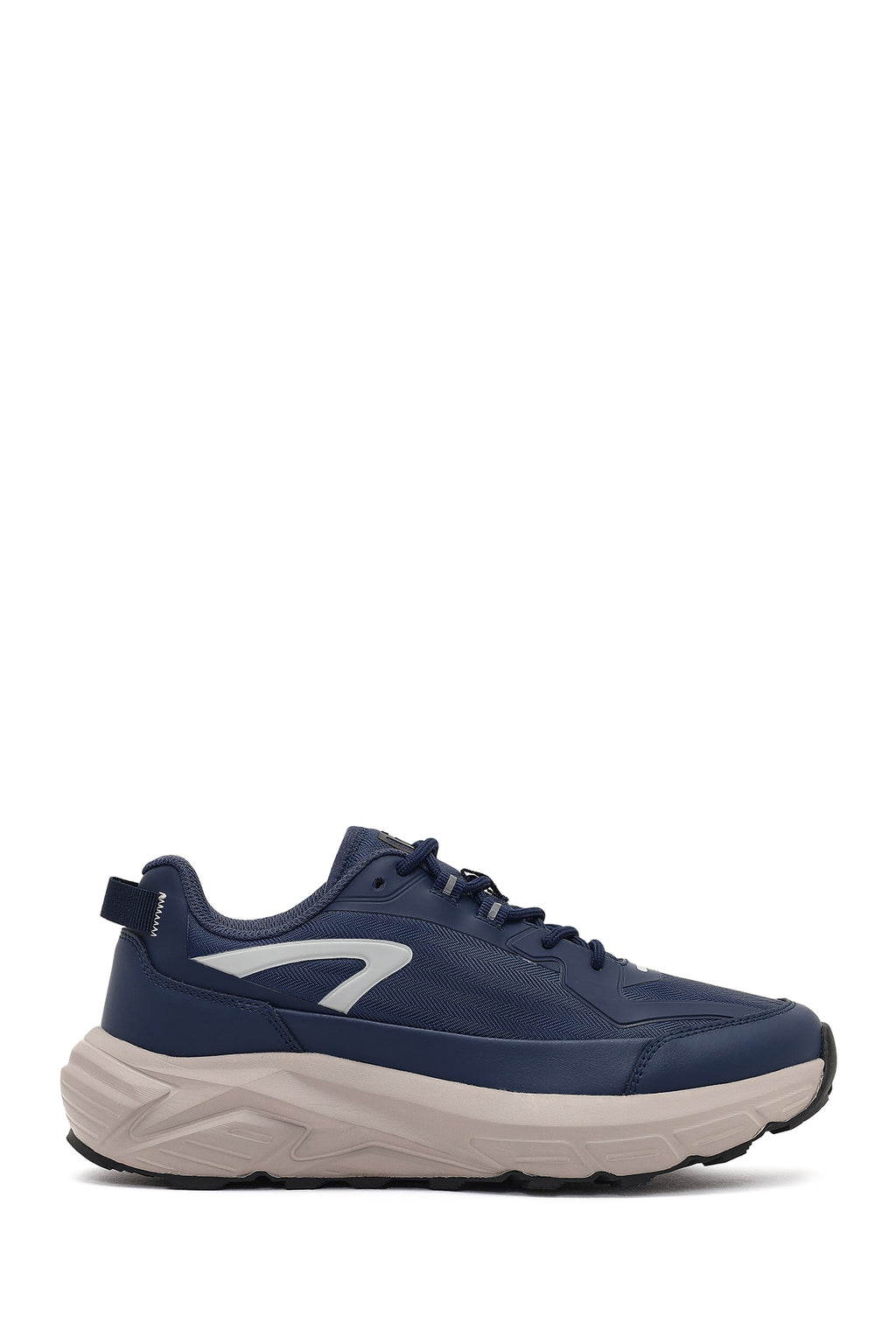Derimod Studio Erkek Lacivert Bağcıklı Kalın Tabanlı Sneaker