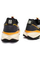 Derimod Studio Erkek Siyah Bağcıklı Kalın Tabanlı Sneaker | Derimod