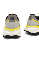 Derimod Studio Erkek Gri Bağcıklı Kalın Tabanlı Sneaker | Derimod