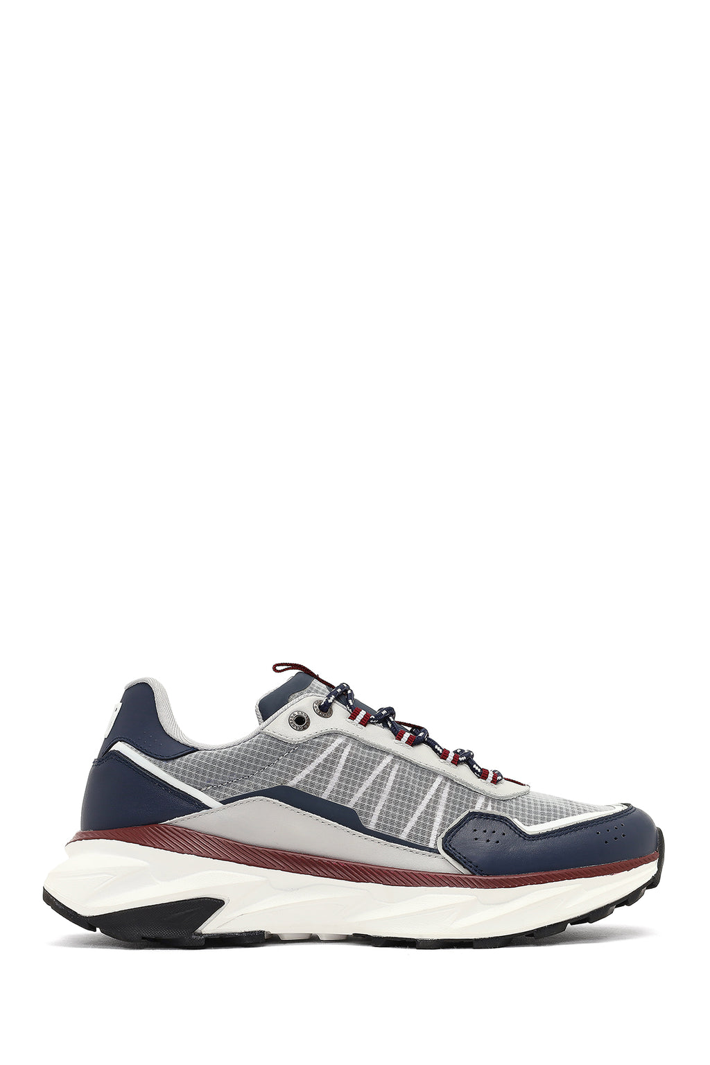 Derimod Studio Erkek Lacivert Bağcıklı Kalın Tabanlı Sneaker