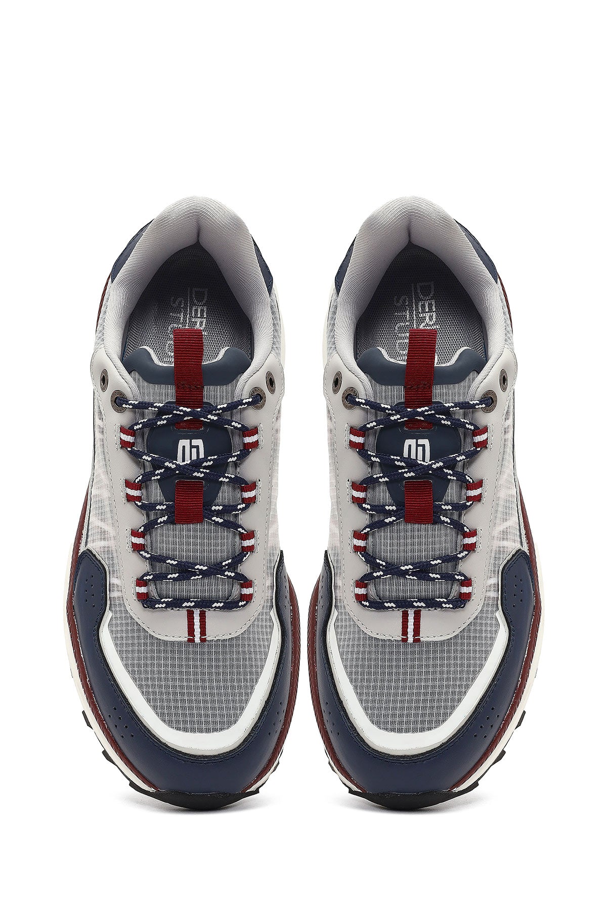 Derimod Studio Erkek Lacivert Bağcıklı Kalın Tabanlı Sneaker
